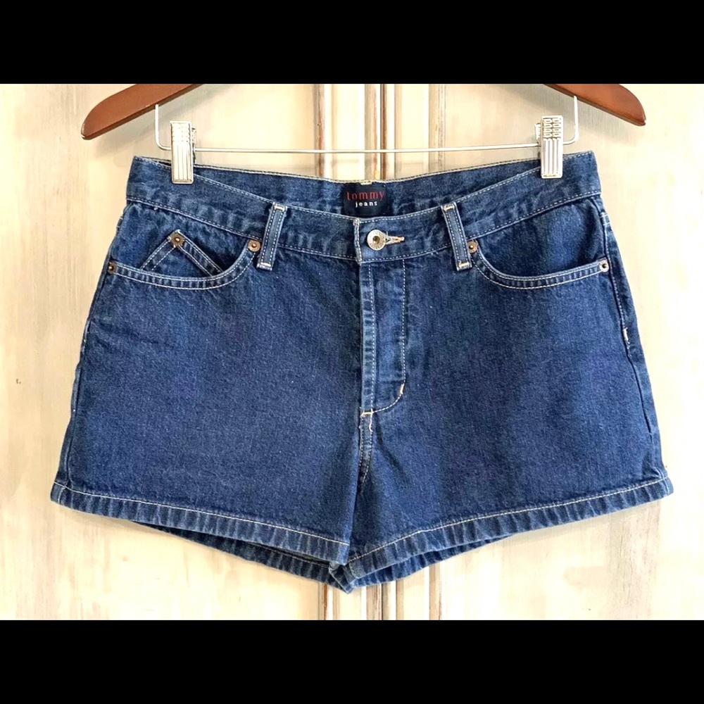 Tommy Jean Vintage Y2K Starlet Denim Shorts Sz 7 9